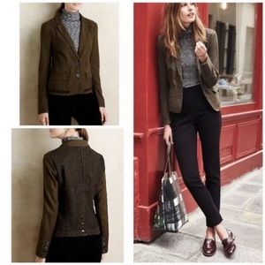 Anthropologie Hei Hei Delaine Blazer Size 4
